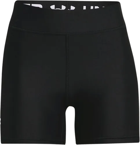 Vista 5 de Under Armour - Pantalones cortos HeatGear, tiro medio, para mujer
