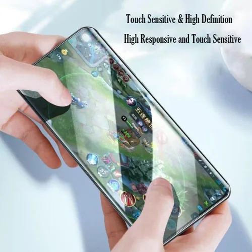 Vista 6 de Protector de pantalla de hidrogel para Google Pixel 10 Pro, película protectora de TPU flexible [vidrio no templado] [alta sensibilidad]