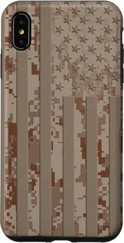 Vista 10 de iPhone 11 Epic US Flag Desert Digital Camuflaje American Tactical 3 Caso