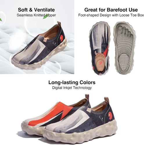 Vista 7 de UIN Zapatillas de deporte de moda para hombre Zapatos de viaje Toledo