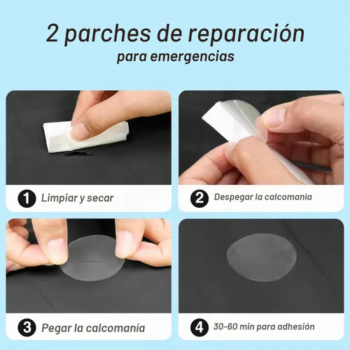 Vista 9 de ONTYZZ Cojín inflable para asiento de avión, ligero 2 piezas Negro