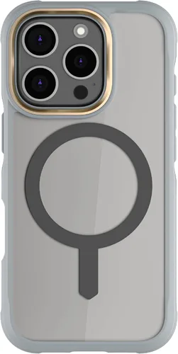 Vista 117 de Ghostek Covert Clear - Funda transparente para iPhone 15 Plus, silicona a prueba de golpes, compatible con accesorios Apple MagSafe, funda Negro
