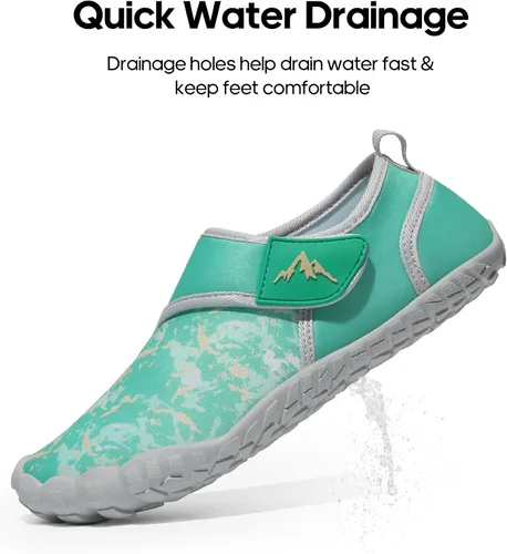 Vista 3 de NORTIV 8 Women's Quick Dry Water Shoes Barefoot Outdoor Sports Aqua Beach Pool Swim Surf Shoes