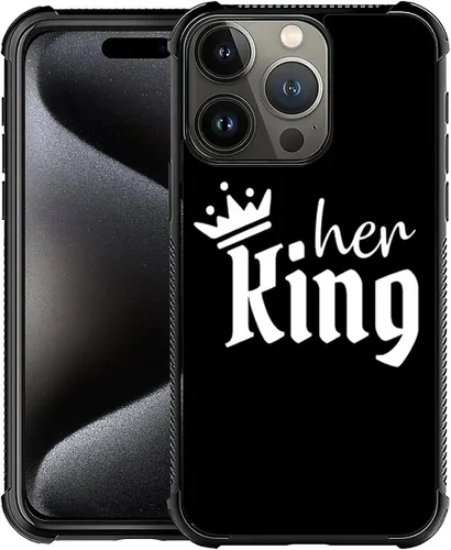 Vista 136 de CARLOCA Funda compatible con iPhone 15, increíble patrón de luz espacial nebulosa para niñas y niños, ultra protección, a prueba de golpes