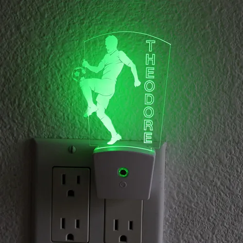 Vista 18 de Luz nocturna personalizada ATV para la habitación de los niños, decoración personalizada para el dormitorio de los niños, luz para niños