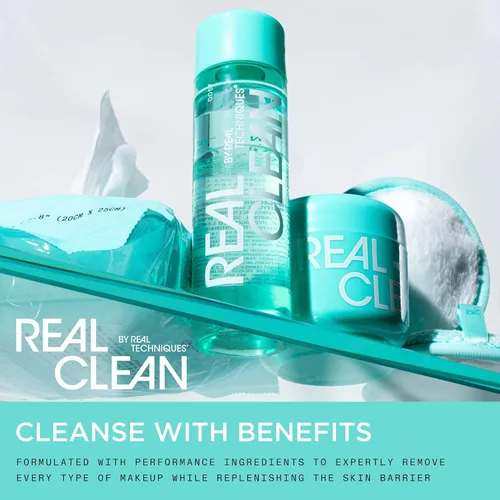 Vista 6 de Real Techniques Almohadillas desmaquillantes reutilizables Real Clean, 2