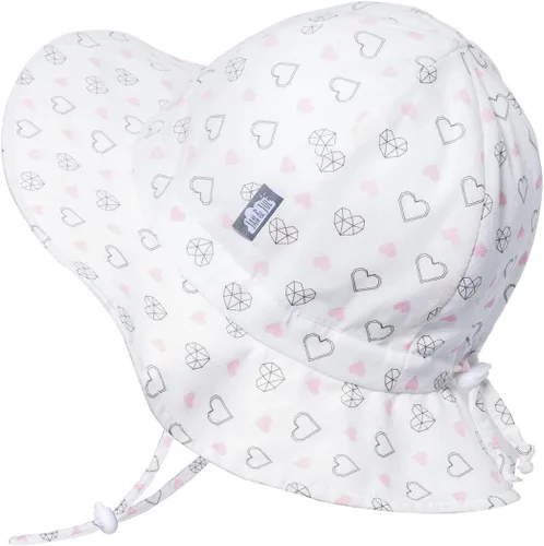 Vista 28 de JAN & JUL Sombrero de sol de algodón UPF 50+ con ala ancha para niñas pequeñas