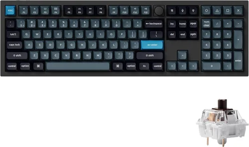 Vista 12 de Keychron Q6 Pro Teclado Mecánico Personalizado Completo de Aluminio QMK/VIA con Botón Programable Bluetooth, Teclado de Tamaño Completo KSA