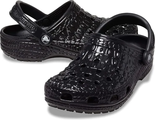 Vista 6 de Crocs Unisex-Adult Classic Crocskin Clogs