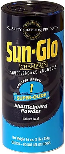 Vista 2 de Sun-Glo Cera en polvo #1 Speed Shuffleboard - Paquete de 12