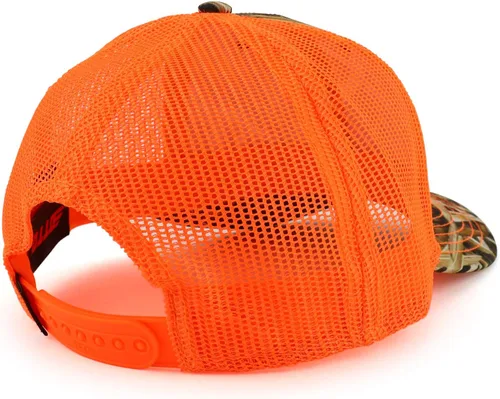 Vista 3 de Gorra de malla estructurada al aire libre de camuflaje de caza