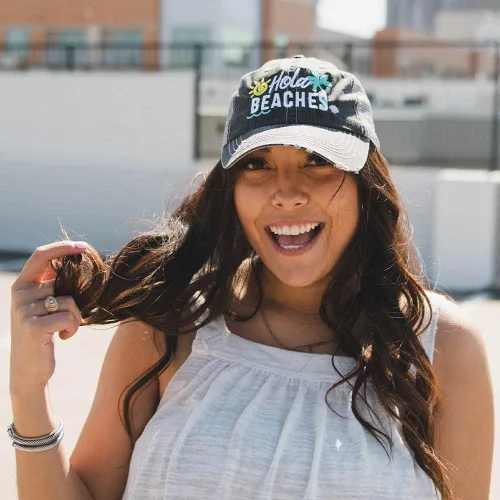 Vista 2 de Hola Beaches - Gorra para mujer
