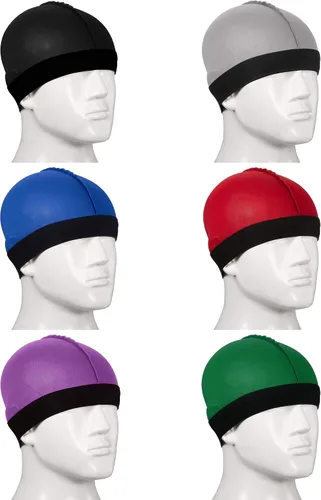 Vista 6 de 6 gorras de ondas sedosas para hombres y niños 360 Wave Durag Cap Elastic Wave Velvet Hat