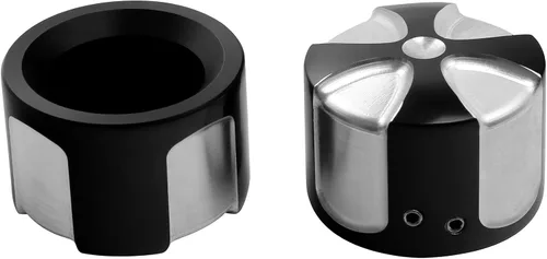 Vista 3 de TCT-MOTORPARTS Tapa de eje delantero para Harley Touring Road Glide Street Glide Electra Glide Road King 2007-2023 Sportster XL 2009-2022 Softail