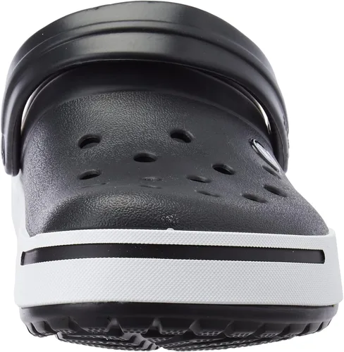 Vista 2 de Crocs - Zuecos Crocband para hombre y mujer, negro, 10