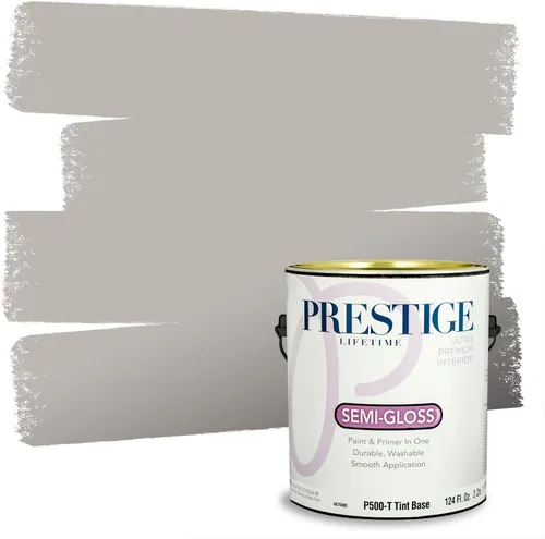 Vista 129 de PRESTIGE Paints - Pintura interior e imprimación en uno, 1 galón, cáscara de huevo, pimienta envejecida