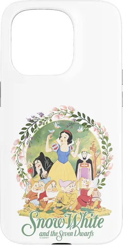 Vista 28 de Disney Blancanieves & The Seven Dwarfs Floral Portrait Case para iPhone 17