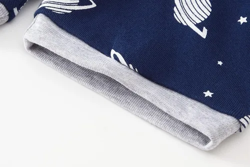 Vista 7 de Pijamas cortas de 2 piezas para niños pequeños, ropa de dormir de tiburón de tren, 100% algodón, pijamas de dinosaurio para niños pequeños, ropa
