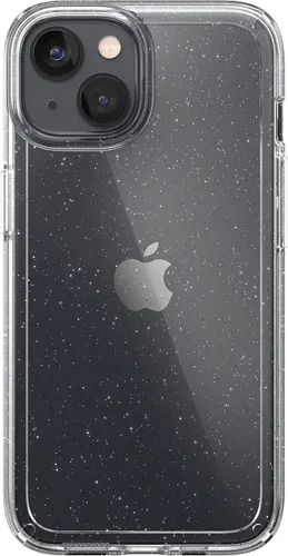 Vista 9 de Speck Funda transparente para iPhone 14 y iPhone 13 – Protección contra caídas, resistente a los arañazos y a prueba de amarilleo, funda de doble