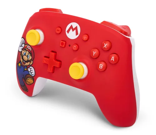 Vista 5 de PowerA Wireless Controller for Nintendo Switch - Mario Joy