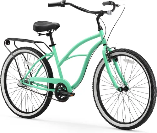 Vista 28 de sixthreezero Around The Block - Bicicleta de playa para mujer