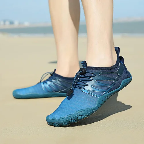 Vista 7 de UMANPOO Zapatos de agua para mujer zapatos de natación para hombre zapatos de natación para piscina playa zapatos descalzos para gimnasio caminar