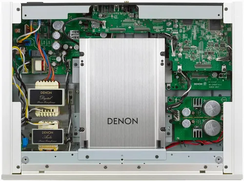 Vista 5 de Denon DCD-1700NE Reproductor SACD, Reproductores de CD para el hogar, convertidor D/A de 192 kHz/32 bits de ultra precisión, diseño resistente a