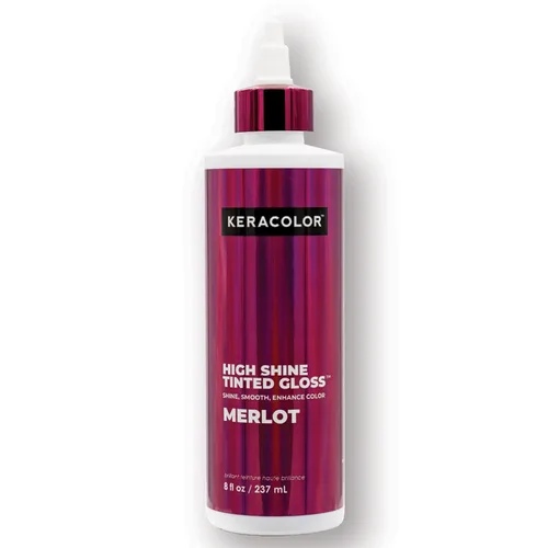 Vista 16 de Keracolor High Shine Tinted Hair Gloss,In-Shower Glaze, 9 Colors Rojo