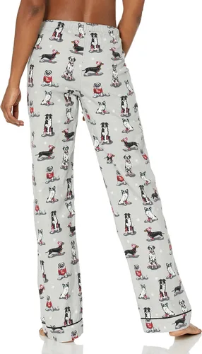 Vista 2 de PJ Salvage Pantalón de franela para mujer