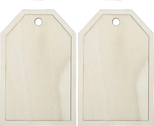 Vista 7 de Plaid Superficie sin pintar, forma de capas de 7 pulgadas, perfecta para manualidades de madera sin terminar, 63490, 1 unidad (paquete de 1)
