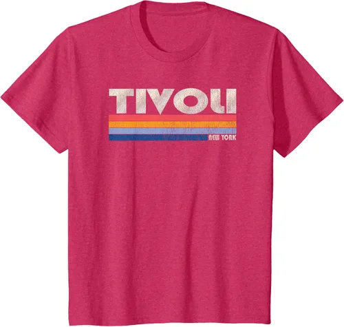Vista 68 de Camiseta vintage de los años 80 estilo Tivoli NY