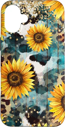 Vista 23 de Funda Boho Western de piel de vaca para iPhone 12 Pro Max
