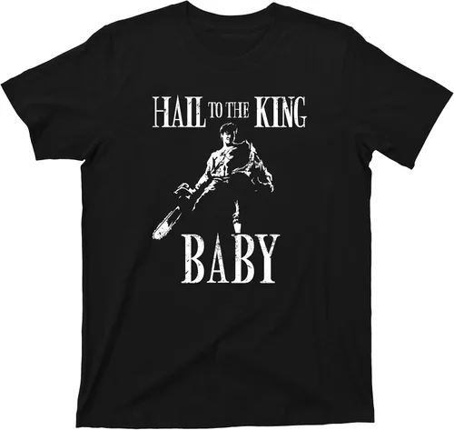 Vista 2 de Hail To The King Baby T Shirt Horror Comedy Tee