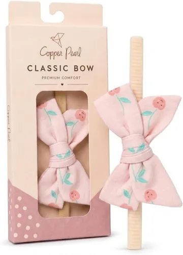 Vista 21 de Copper Pearl Classic Baby Bow Headbands - Limited Collection