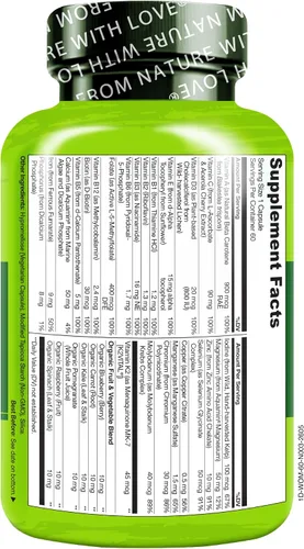 Vista 6 de Naturelo Multivitamina de un día para mujeres, 1