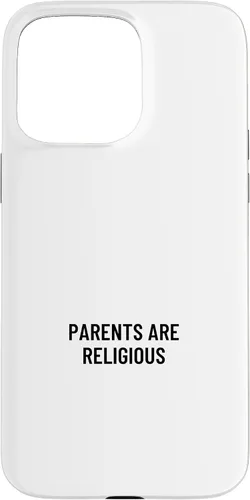 Vista 28 de iPhone 16 Parents are religious Case