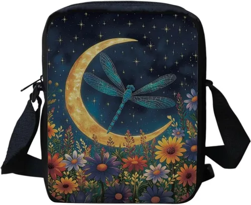 Vista 29 de Halloween Cat Small Messenger Bag Crossbody Shoulder Bag for Women Black Cat Pumpkin