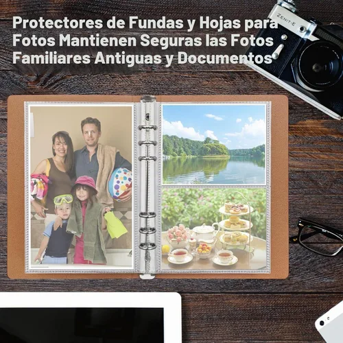 Vista 6 de Happyaokeland Libreta de direcciones rellenable con pestañas alfabéticas, libreta de teléfonos de tapa dura 648 libreta de contactos con bolsillos