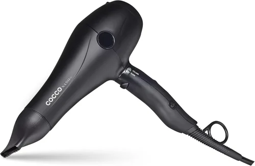 Vista 2 de COCCO Nano Pro - Secador de pelo, ultraligero, sistema Intel iónico, color Negro