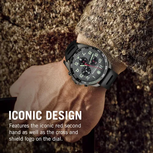 Vista 5 de Victorinox Reloj Swiss Army Heritage Reloj suizo de alta calidad para hombre Reloj de pulsera analógico de acero inoxidable Gran regalo