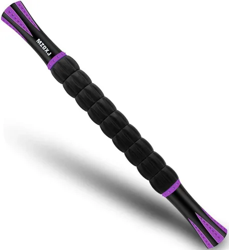 Vista 10 de Rodillo de masaje muscular - Pistola de fascia de tejido profundo para alivio del dolor miofascial, drenaje linfático y escultura corporal