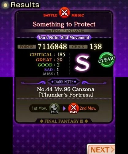 Vista 14 de Theatrhythm Final Fantasy