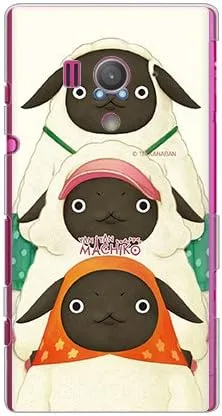Vista 329 de Yanan Machiko Series Machiko Family Pink (Clear) / for iPhone SE/5s/docomo