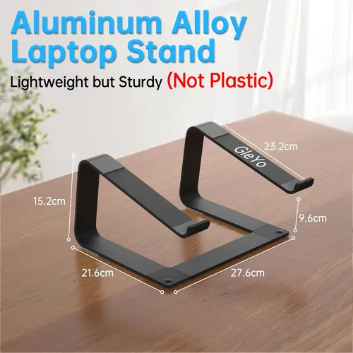 Vista 2 de Soporte para Laptop, TM1 & TM2 (Negro)