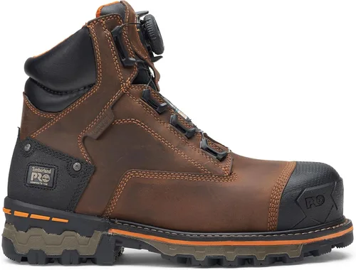 Vista 6 de Timberland PRO Boondock BOA - Botas de trabajo impermeables con punta compuesta de 6 pulgadas para hombre