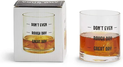 Vista 3 de Two's Company "Don't Even" - Doble cristal de moda antigua en caja de regalo