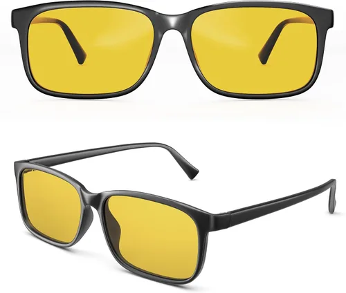 Vista 25 de Happy Store CN12 - Gafas de sol con montura cuadrada