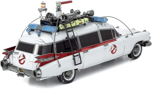 Vista 6 de Metal Earth Fascinations Premium Series Ecto-1 Ghostbusters 3D Kit de modelo de metal