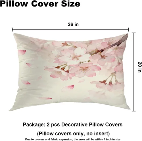 Vista 400 de Batmerry Autumn Pumpkin Templeton Throw Pillow Covers, Green Leaves Paths Forests Decorative Pillow Covers Digital Printing Blended for Couch Sofa