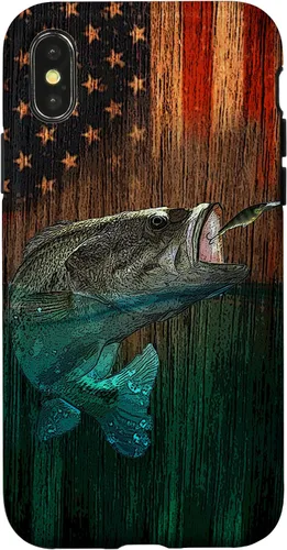 Vista 5 de iPhone 16 Largemouth Bass pesca pescadores caso
